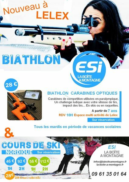 Atelier biathlon Lelex